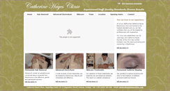 Desktop Screenshot of catherinehayesclinic.com